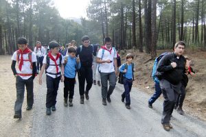 Excursión de Montañeros a Cuelgamuros 14-04-2018